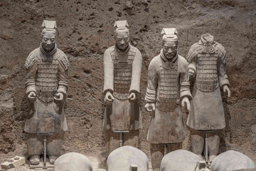 China - Xi'an 026 - mausoleo de Qin Shi Huang - Guerreros de Terracota